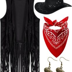 4 pc. Cowgirl outfit set