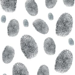 Murder Mystery Fingerprint Decorations